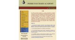 Desktop Screenshot of pfaindia.org